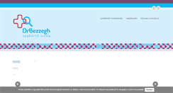 Desktop Screenshot of drbezzegh.hu
