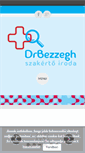 Mobile Screenshot of drbezzegh.hu